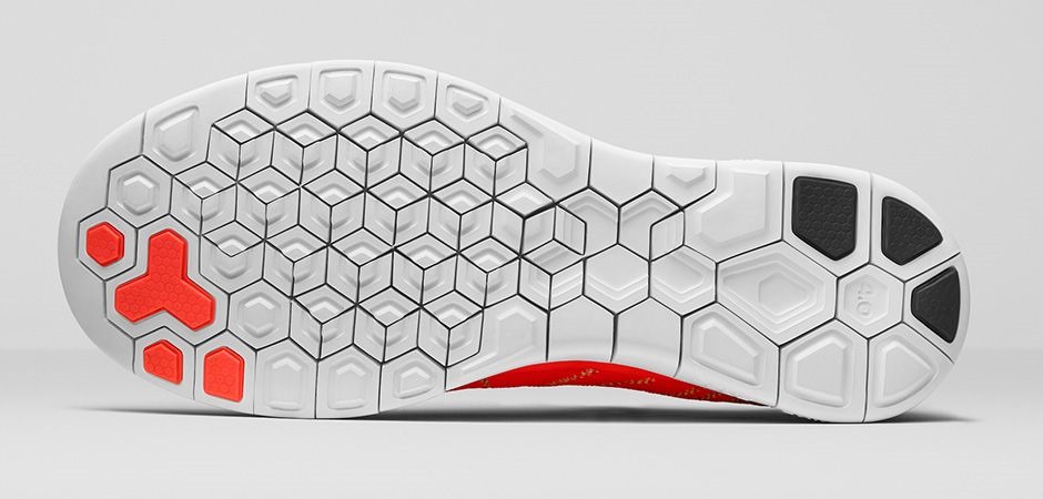 Nike Free 4.0 flyknit sole