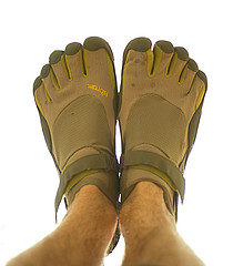 Running in Vibram Fivefingers: First Impressions