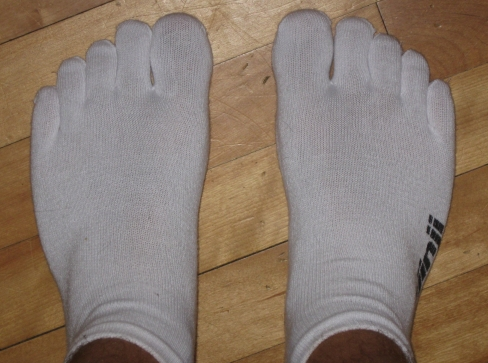running socks to prevent blisters