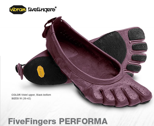 leather five finger shoes