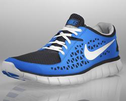Nike Free Run+ Blue