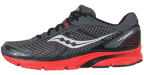 More Low Heel-Forefoot Drop Shoes Now Available: Saucony Mirage ...