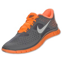Nike Free 4.0 v2 gray orange 2
