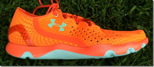 Under Armour Speedform Orange lateral