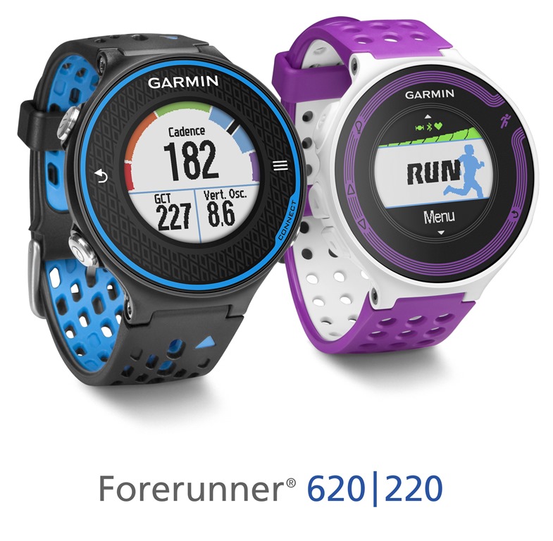 Garmin 620 and 220 GPS Watch Previews: The Future of Looks Bright!