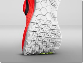 Nike Free 5.0 sole bend