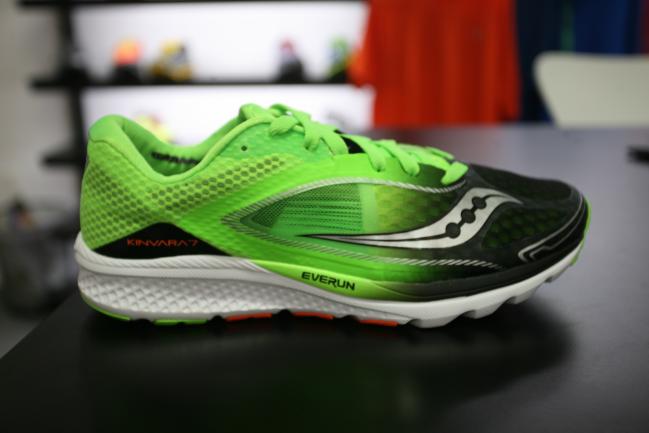 The good 'ole Kinvara in its 7 iteration. Now with a new tech called Everrun in the heel.